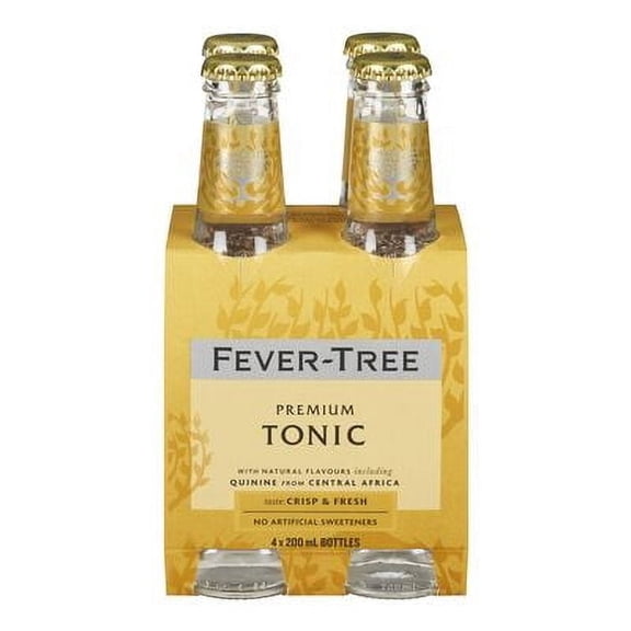 Fever-Tree Tonic Water 4Pk 27.2 Fz - Pack Of 6