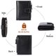 thumbnail image 4 of Women's genuine leather wallet, slim coin exchange, women's coin wallet, zipper and multiple cards, anti-RFID blocking short wallets, 4 of 5