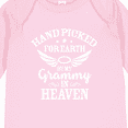 thumbnail image 4 of Inktastic Handpicked for Earth By My Grammy in Heaven with Angel Wings Boys or Girls Long Sleeve Baby Bodysuit, 4 of 5