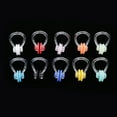 thumbnail image 6 of 10 Count Swimming Nose Clip Swimmer Gear Equipment Assorted Color, 6 of 6