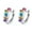 esrring 249, variant on Lightweight Big Hoop Earrings for Women Colorful Zircon Earring For Women Fashion Earrings Sparkling 14K Gold Plated Flat Back Cartilage Earrings for Women Men Warehouse Clearance