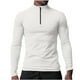 thumbnail image 1 of pstuiky camisa de manga larga para hombre, Blusa informal y moderna de manga larga con cremallera para hombre Tops de hombre xl, 1 of 7