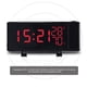 thumbnail image 4 of Despertador De Proyección De Repetición Con Luz De Fondo De Humedad De Temperatura Reloj De Proyección Usb Reloj De Radio Fm Eigraketly TO005047-00, 4 of 7