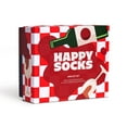 thumbnail image 4 of Happy Socks 2 Pack Unisex Socks - Gift Box, Mixed Colours Wine 36-40 (Uk 4-7), 4 of 5