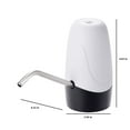 thumbnail image 3 of Mouliraty Water Bottle Pump USB Charging Drinking Water Dispenser For 5 Gallon Water Bottles Portable Water Dispenser For Home Camping, 3 of 7
