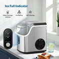 thumbnail image 4 of Máquina de hielo COWSAR tipo nugget de 35 lb/24 h con limpieza automática, portátil, 4 of 7