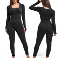 thumbnail image 2 of Women Jumpsuit Yoga Workout Sport Training Bodysuit Activewear Slim Fit Clubwear, 2 of 10