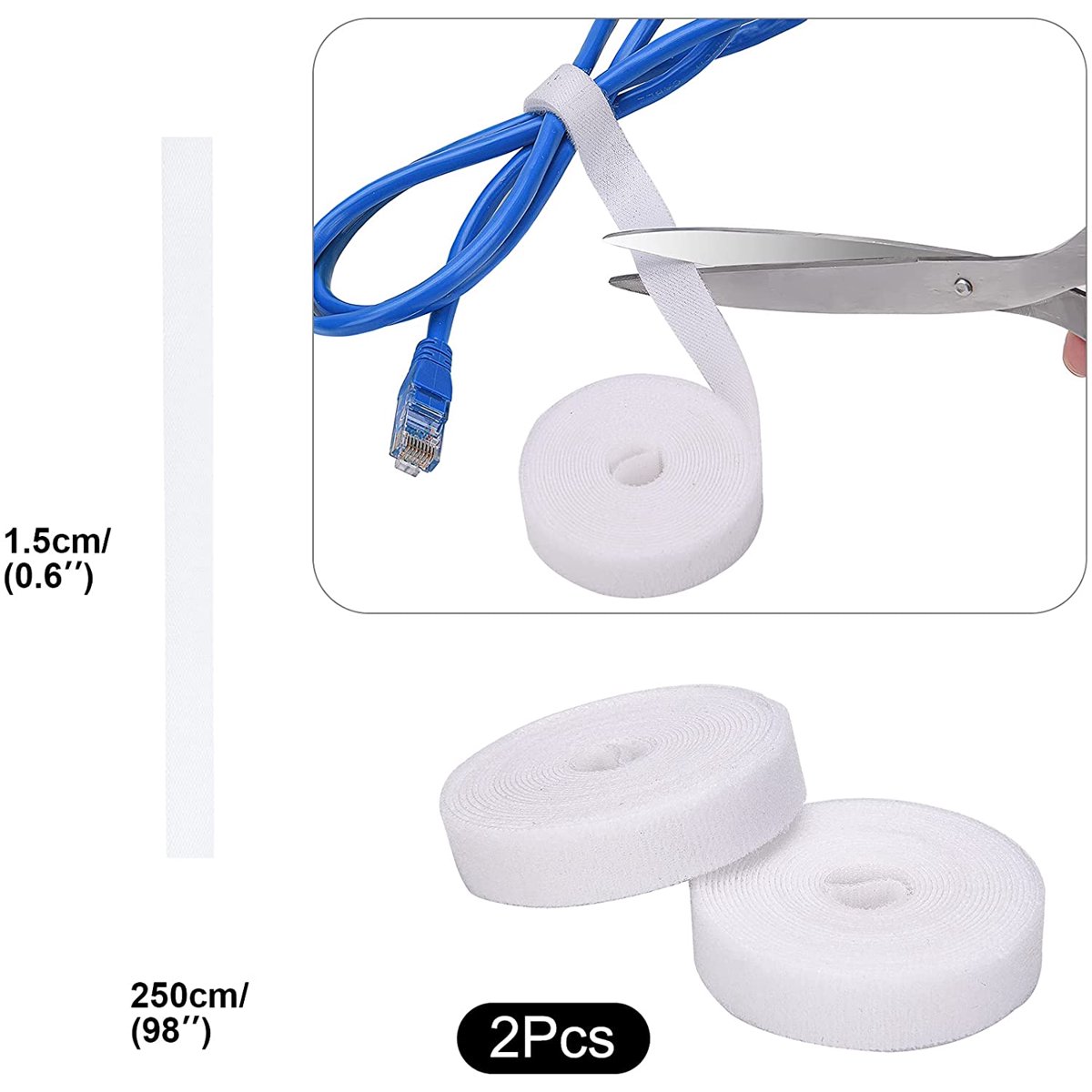 SOULWIT — Kit complet de gestion des câbles — Blanc — visuel 3