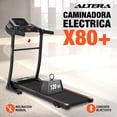 thumbnail image 2 of Caminadora Plegable Altera X80+ Motor Silencioso 3HP - Soporta 120kg con Bluetooth y 12 Programas, 2 of 9