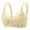 Beige#74, variant on Front Closure Bras for Women Smooth Under Tops Weekend Styling Wirefree Bralette No Print Front Closure, Smooth Under Tops, Smooth Profile Beige 38