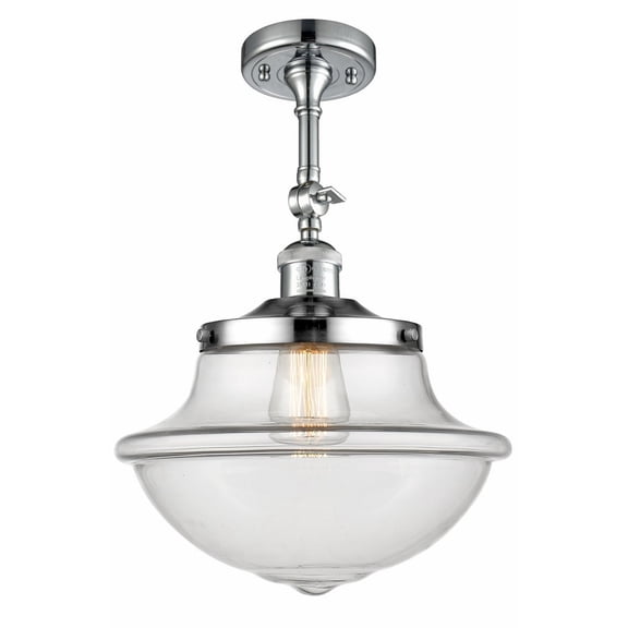 Innovations Lighting - Oxford - 1 Light Adjustable Semi-Flush Mount In
