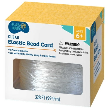 Hello Hobby Bead 'N Stretch .7mm Clear 328ft.