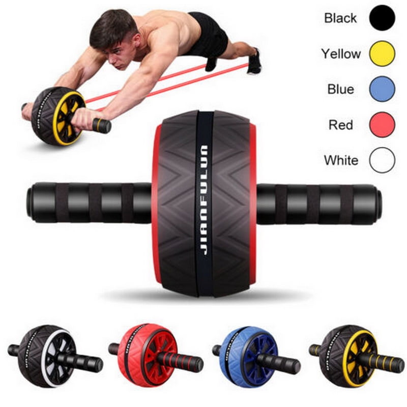 Ab Roller Wheel Abdominal Fitness Gym Home Exercise Workout Equipment Training