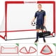 thumbnail image 4 of Portería de fútbol VAVOSPORT para 2 niños, 6 x 4 pies con pelota, conos, bolsa y bomba, 4 of 6