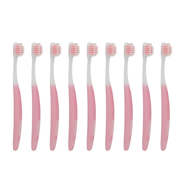 Limpieza Cepillo de Dientos, Protectión Cepillo Interdental Aparato de Ortodoncia de Goma Rosa Limpieza Para Niños