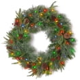 thumbnail image 3 of 24  in. Colonial Wreath with Dual Color® LED Lights, 3 of 5