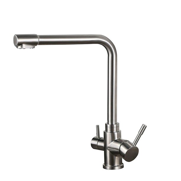 waterlux wl301sts stainless steel deluxe 3way kitchen faucet for