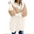 thumbnail image 2 of Coat Women Plus Size, Womens Hooded Faux Fur Coats Plus Size Teddy Bear Jacket Warm Fluffy Zip Up Hoodie Outwear Loose Winter Overcoats Zip Up Jacket Women, 2 of 5