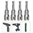thumbnail image 3 of Drill Bit Driving Drill Bit Wingnut Socket Driver Set 1/4 Hex Shank Panel Nuts, 3 of 6