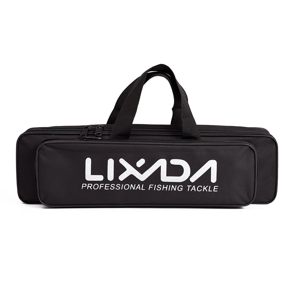 Lixada Fishing Rod Reel Combo, Carbon Fiber Telescopic Pole Pack with Spinning Reel, Fishing Line, and Hooks - Saltwater and Freshwater Travel Kit