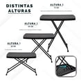 thumbnail image 2 of Mesa Plegable Ajustable en 3 Alturas para Jardín y Eventos, 152 cm, 2 of 7