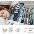 thumbnail image 7 of WISHTIME To My Daughter Ultra-Soft Micro Fleece Blanket Microfiber Blanket Luxury Blanket for Bedding Sofa and Travel.Gifts for Daughter.Best Daughter Ever Gift Ideas Blanket, 7 of 7