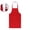 Red, variant on VQPeo Adjustable Bib Apron Waterdrop Resistant with 2 Pockets Cooking Kitchen Aprons for Women Men