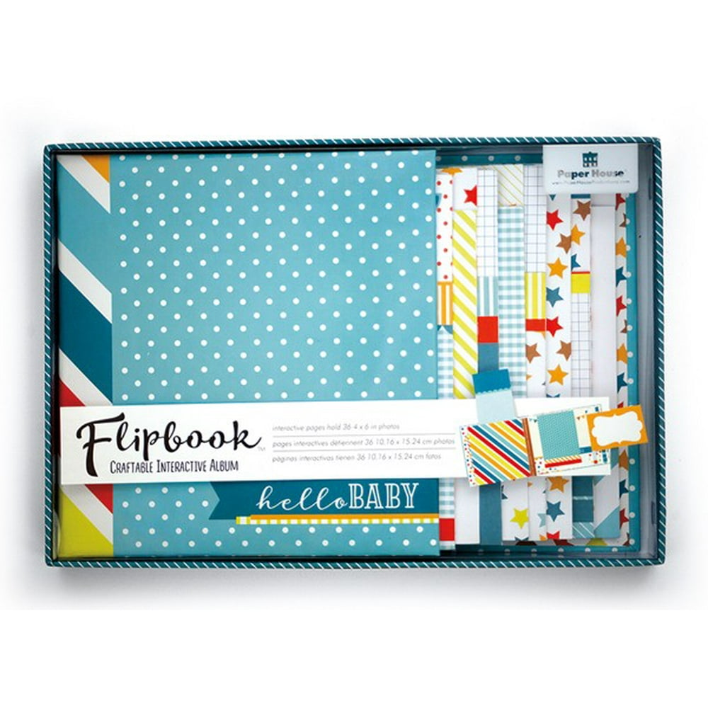 Paper house productions baby boy flipbook walmart walmart