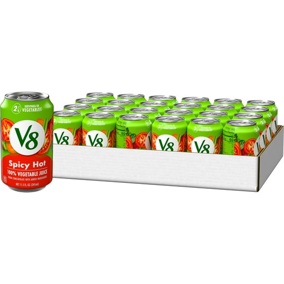 V8, Spicy Hot Juice, 11.5 fl oz (24 Count)