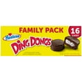 HOSTESS Chocolate DING DONGS, Chocolate Snack Cakes, Family Pack 20.