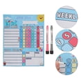 thumbnail image 3 of KAKOWELY Chore Chart 1 Set of Household Behavior Chart Reward Chart Convenient Kids Calendar9.84"X7.87"X0.2", 3 of 4