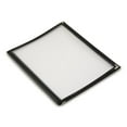 thumbnail image 4 of TrueCraftware-Set of 15 Black 8-1/2” x 11” Triple Fold Restaurant Menu Covers 3 Page 6 View Crystal Clear Menu Folder Menu Book Holders for Bar Café Restaurant Book, 4 of 6