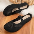 thumbnail image 5 of Ounisa Women Faux Suede Round Toe Mary Jane Flats Elastic Strap Solid Color Casual Slip On Ballet Flat Shoes for Daily Wear, 5 of 6
