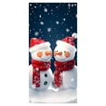 thumbnail image 2 of Holiday Curtain Banner with Pattern Door Wall Hanging Decor Festive Home Atmosphere Ornament for Party, 2 of 6