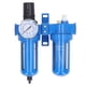 thumbnail image 5 of Regulador de filtro y lubricador Bling Bling Compresor de aire 2 etapas Aleación de zinc 1/2 pulg NPT, 5 of 12