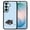 Boston Terrier Dog Lying Down Looking Up On Light Blue Background, variant on WIRESTER Shockproof Soft Rubber Cover Case for Samsung Galaxy S26 6.3" 2026, Basset Hound Dog Lying Down Looking Up On Light Blue Background