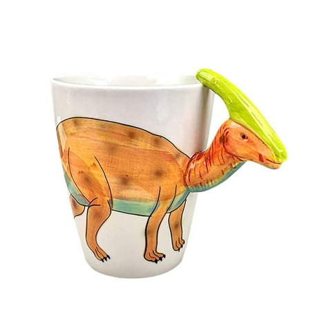 

Thai hand-painted three-dimensional animal Mug ceramic coffee cup boyfriend birt