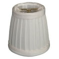 thumbnail image 3 of Royal Designs, Inc. Pleated Empire Chandelier Shade CS-110WH-6, White, 3 x 4.25 x 4.25, Pack of 6, 3 of 5