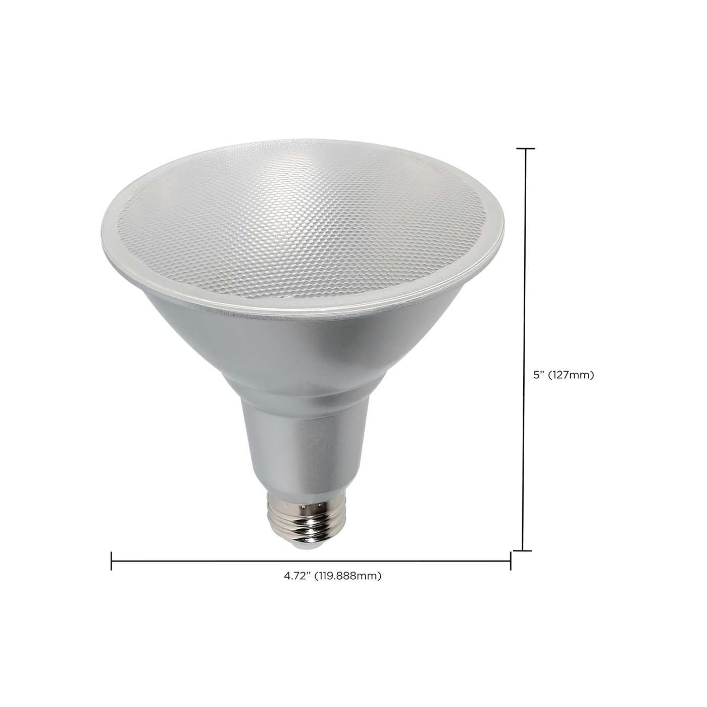 Satco S29442 PAR38 LED Reflector Light Bulbs 15W 120V E26 Medium Base Dimmable Wet Location (6 Pack)