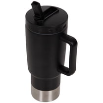Fifty & Fifty 369646 30 oz Straw Lid Mug, Matte Black
