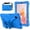 Blue, variant on HCTian Compatible with Xiaomi Redmi Pad SE 8.7 inch Released 2024 Kids Case Cute Lightweight Shockproof Case EVA Foam Cover with Shoulder Strap & Stand Cover for Boys Girls