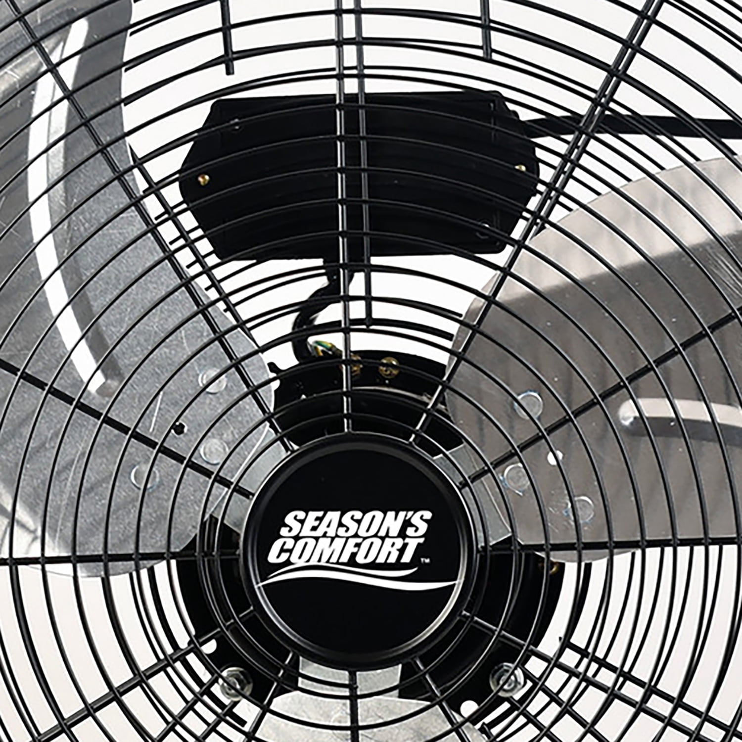 Seasons Comfort 20-In. 3-Speed High-Velocity Heavy-Duty Floor Fan, FHV20, Black, FHV20