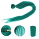 thumbnail image 2 of 3 rollos trenzas largas cabello preconedado de trenzas estiradas extensiones de cabello de seda a baja temperatura para trenzas, 2 of 5