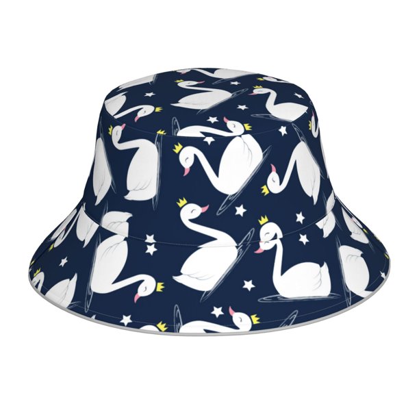 Balery Swan Sombreros para el sol para hombre y mujer, sombrero de pescador con UPF 50+