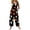 03#Coffee, variant on Women's Halloween Costume Jumpsuit Loose Fit Wide Leg Romper Overalls with Pockets, Happy Halloween Fall Harvest Festival Party Outfit 2XL