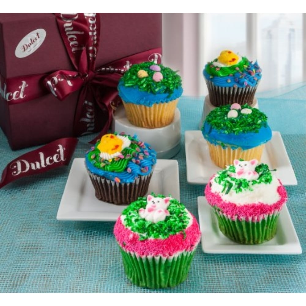 Fresh EasterThemed Cupcake Assortment Signature Gift Box