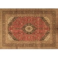 thumbnail image 1 of Ahgly Company Indoor Rectangle Medallion Brown Traditional Area Rugs, 8' x 12', 1 of 4