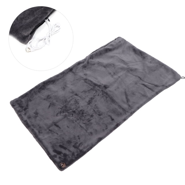 Electric Heated Throw, Button Design 30.7" X 18.5" Foldable Blanket Camping Blanket Warm Blankets for Winter and Car