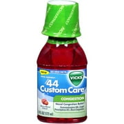 P & G Vicks Formula 44 Custom Care Congestion, 6 oz