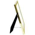 thumbnail image 4 of Isaac Jacobs 8x10 Gold Metal Glitter Vertical & Horizontal Picture Frame, Wall-Mountable, Made for Tabletop, Counterspace, Shelf and Desk, 4 of 5